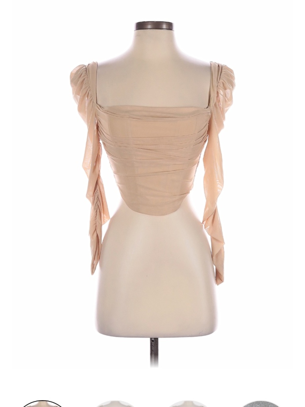 Tic Toc Square neck Corset top